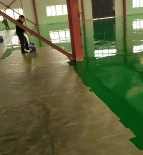 龙潭维修车间地坪漆